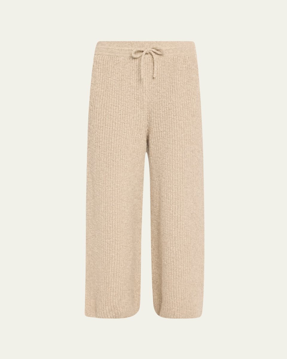 Valduggia Drawstring Cashmere GG 5 Pants